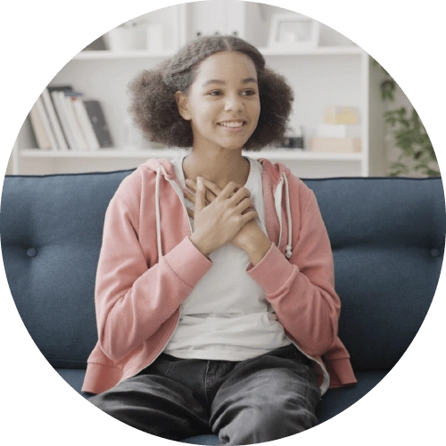 Teen therapy session with an adolescent and licensed counselor at Alssaro Counseling