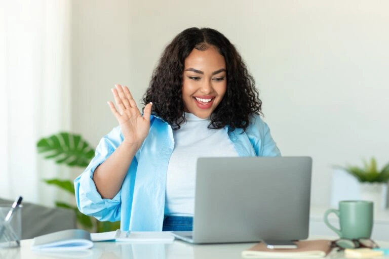 Online therapy session via video call with a licensed therapist at Alssaro Counseling