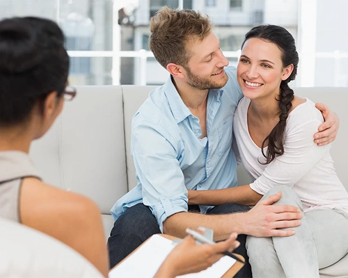 Couples counseling session at Alssaro Counseling Services in New Rochelle